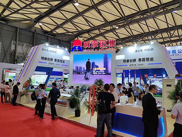 2018上海铝工业展会，九游会J9铝业产品备受称赞