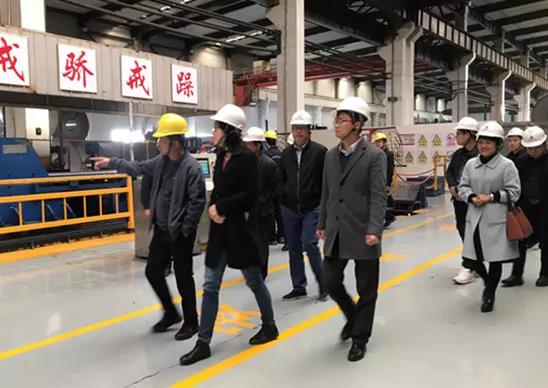 郑州市中科院一行莅临郑州九游会J9参观调研